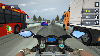 Endless Moto Traffic Racer 3D স্ক্রিনশট 1