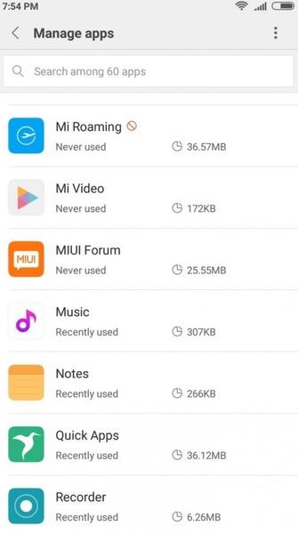 Mi Roaming ဖန်သားပြင်ဓာတ်ပုံ 2