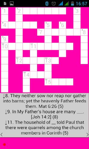 Bible Crossword स्क्रीनशॉट 1