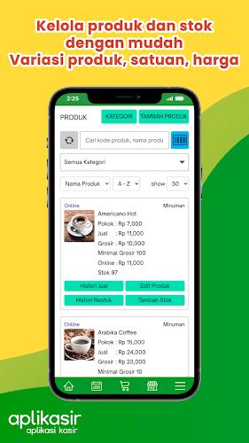 Kasir POS Aplikasir Ekran Görüntüsü 3