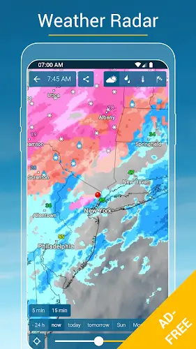 Weather & Radar USA - Pro スクリーンショット 1