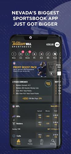 William Hill Nevada Sportsbook Captura de tela 0