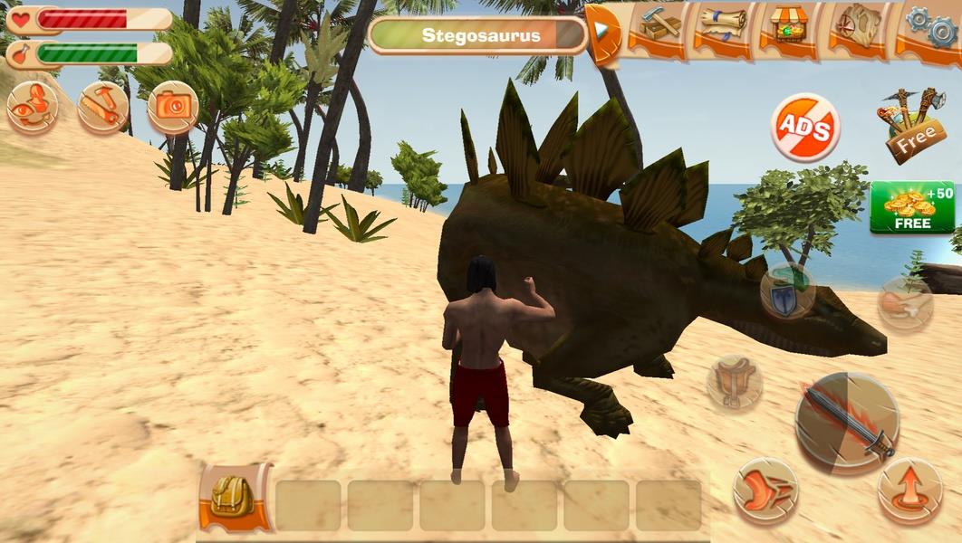 Jurassic Survival Island Captura de pantalla 2