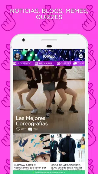 K-Pop Amino en Español Ảnh chụp màn hình 0