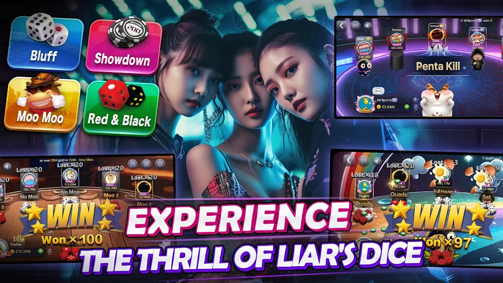 Moo Moo-Liar's Dice应用截图第0张