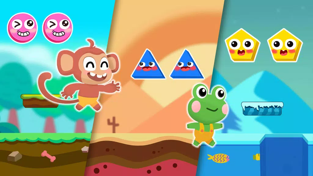 Kids Games : Shapes & Colors Zrzut ekranu 2