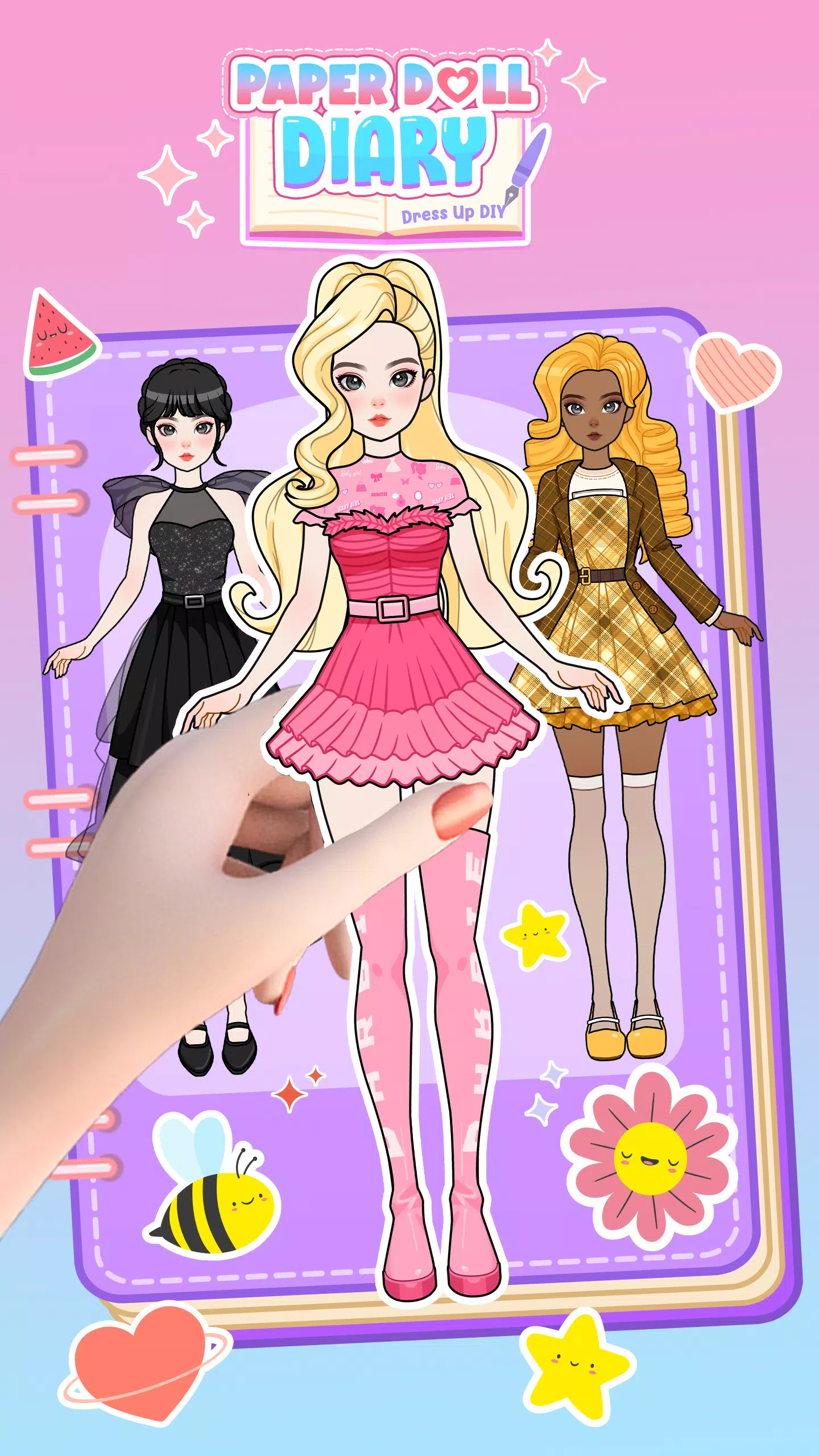 Paper Doll Diary: Dress Up DIY スクリーンショット 0