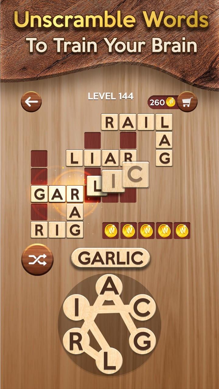 Woody Cross: Word Connect Screenshot 1