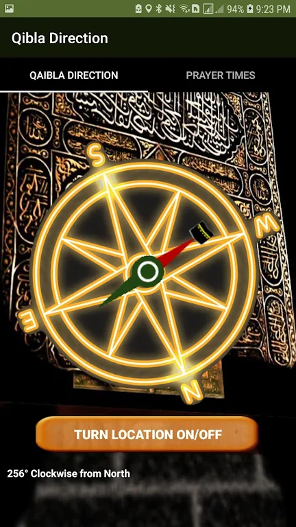 Qibla Compass Pro qibla finder Screenshot 2