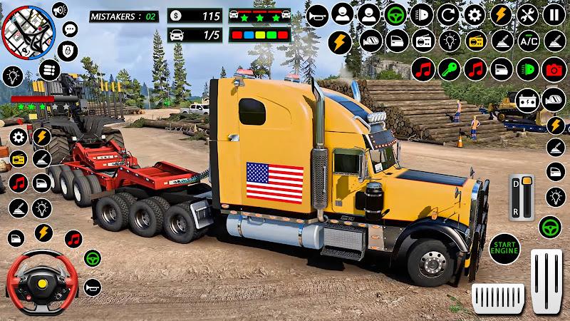 US Cargo Truck Simulator Games Zrzut ekranu 2