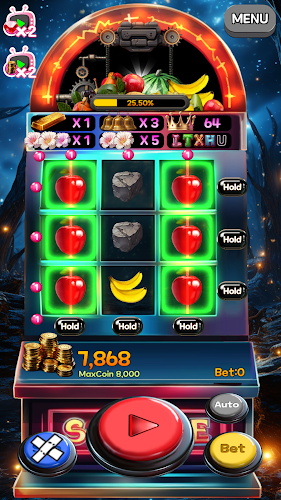 Heart-racey Fruits Golden Slot スクリーンショット 0