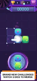 Beat Dice - Dice Merge Puzzle Ảnh chụp màn hình 1