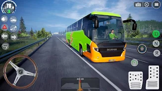 Coach Bus Driver Simulator Tangkapan skrin 0