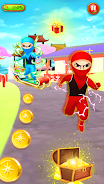 Ninja Runner 3D: Dash Run Game Schermafbeelding 2