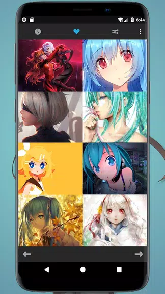 Schermata Beauty Anime Girls Wallpapers 2
