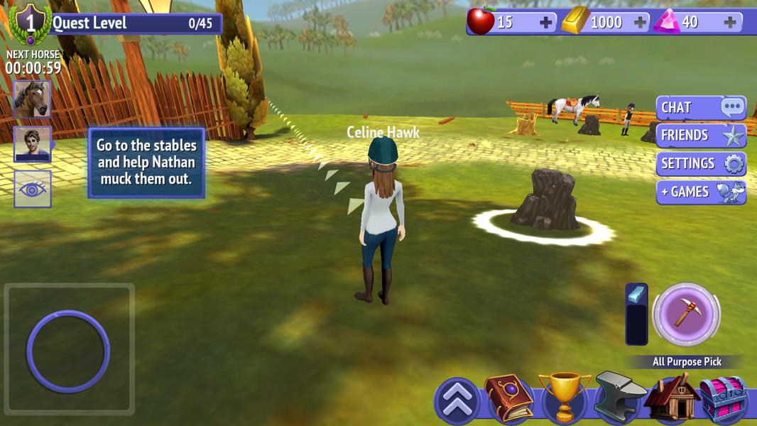 Horse Riding Tales - Wild Pony Captura de tela 1