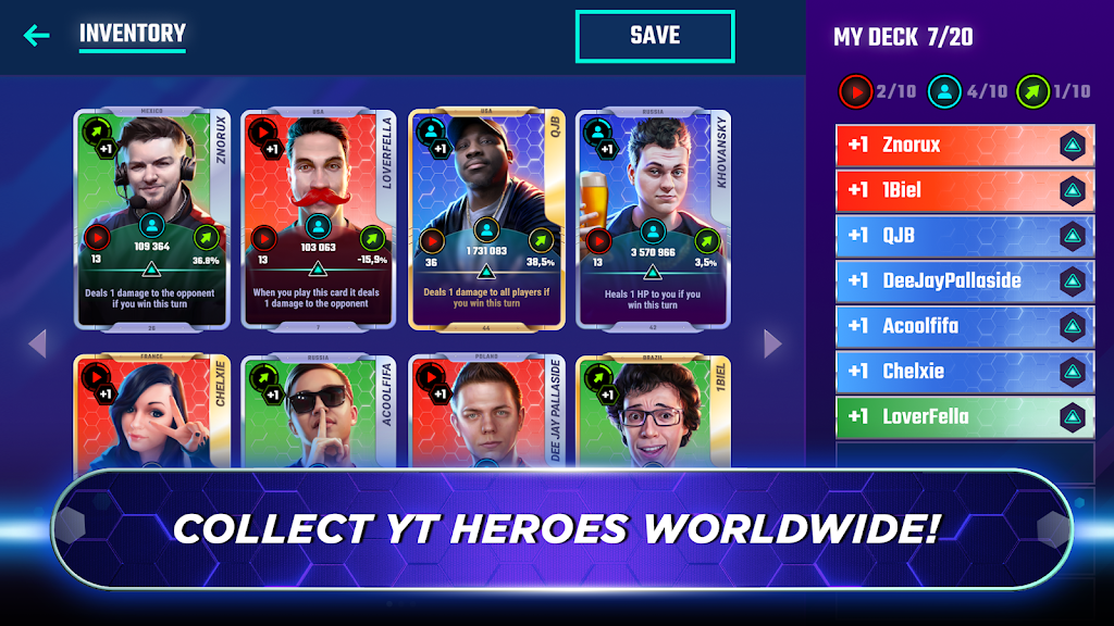 DHeroes: CCG (Trading Cards)应用截图第1张