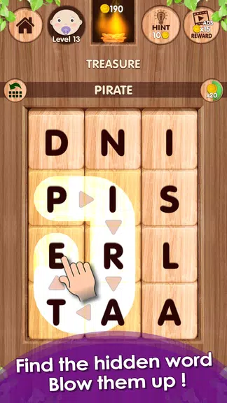 Schermata Falling Word Games - Addictive 0