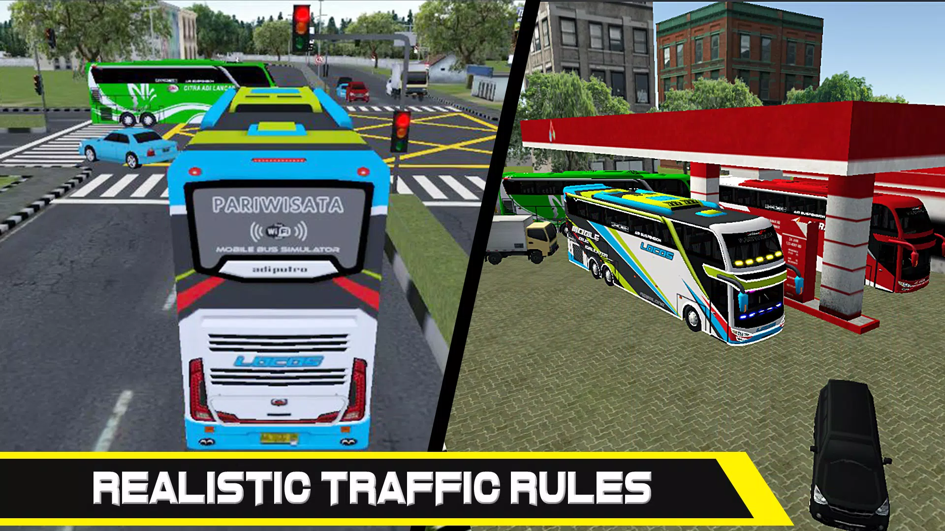 Mobile Bus Simulator Screenshot 2