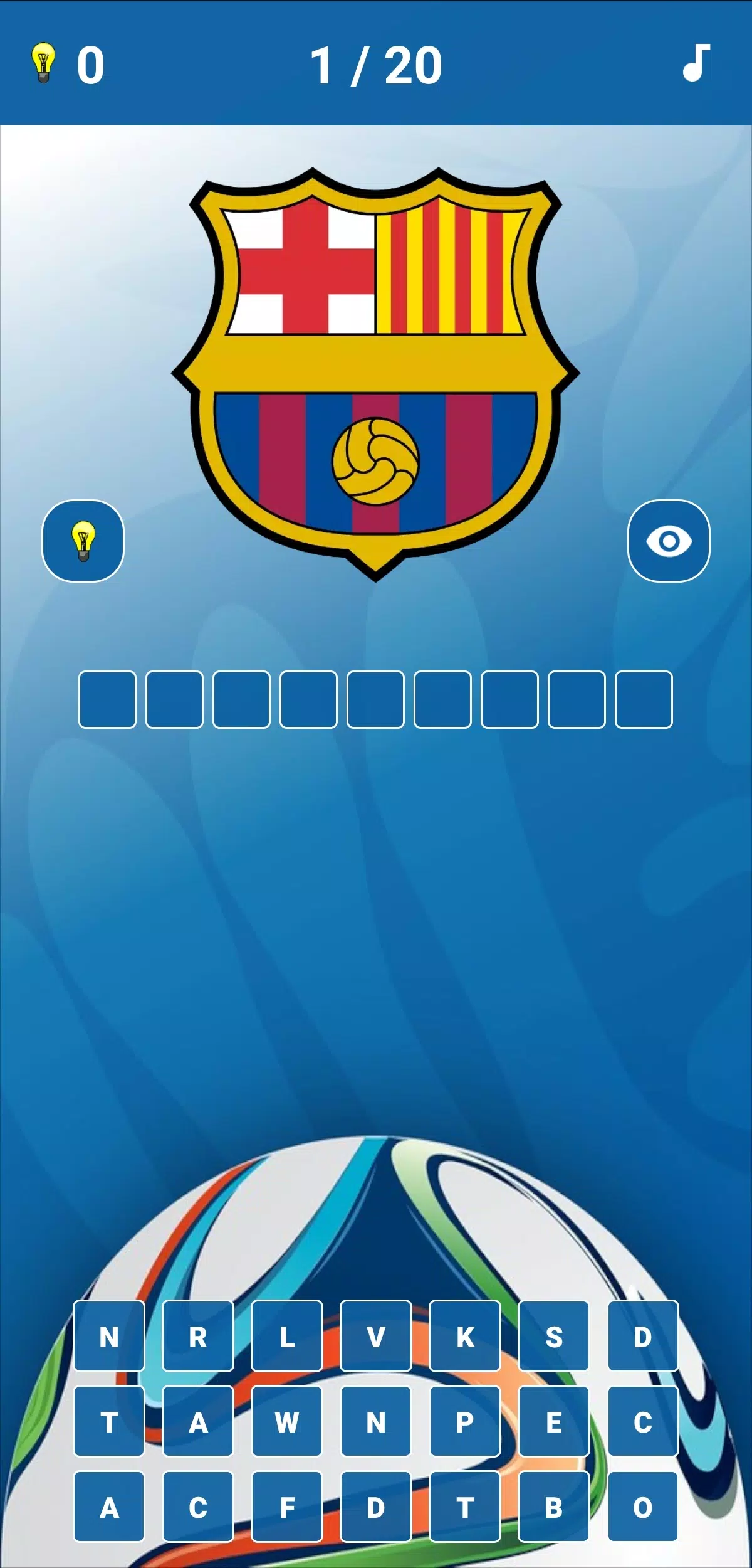 Soccer Clubs Logo Quiz 스크린샷 0