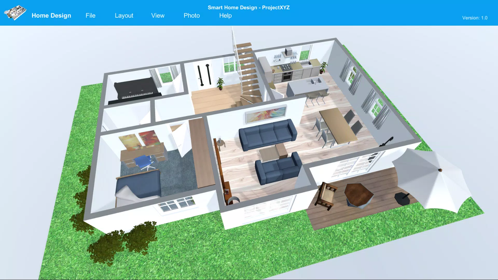 Smart Home Design Screenshot 0