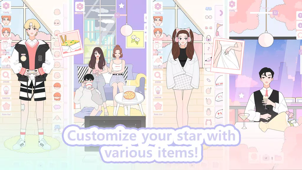 Shining Star Idol Dress Up Screenshot 3