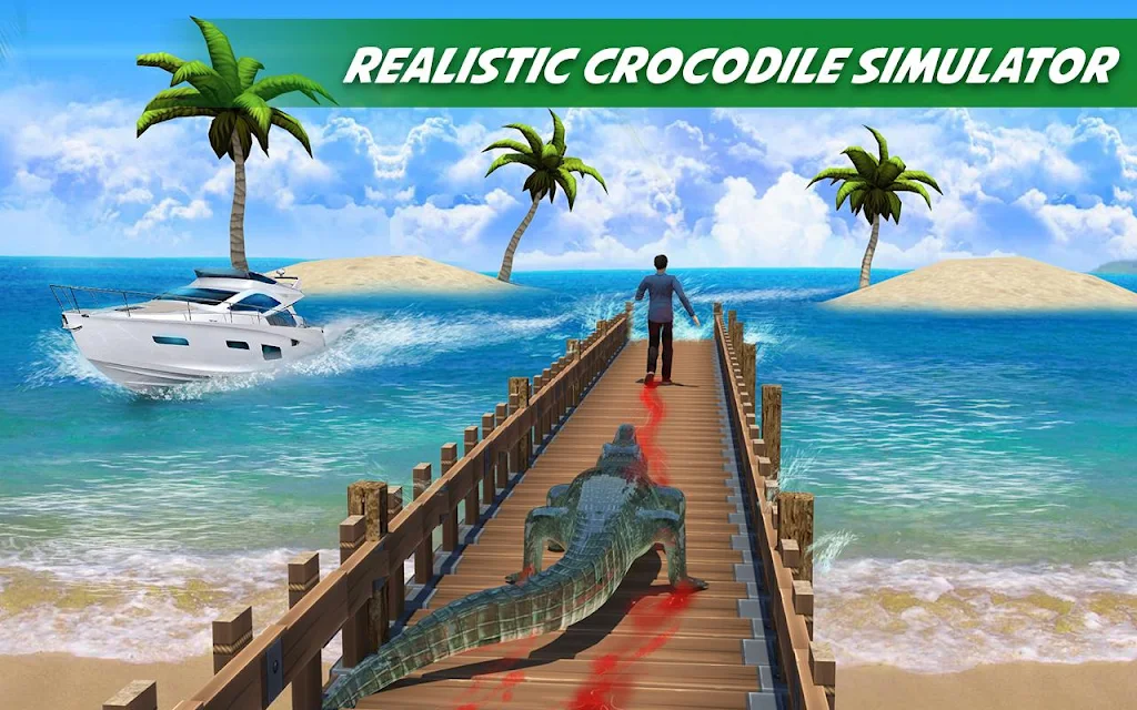 Schermata Crocodile Attack Animal Sim 1