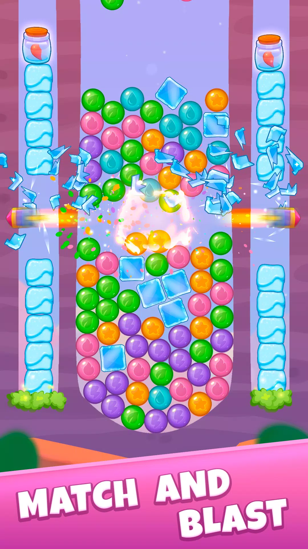 Pop Blast - Match Ball Puzzle 스크린샷 2