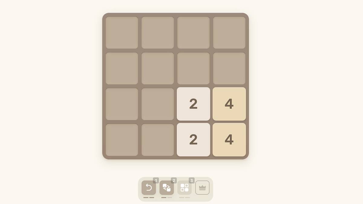 2048 Screenshot