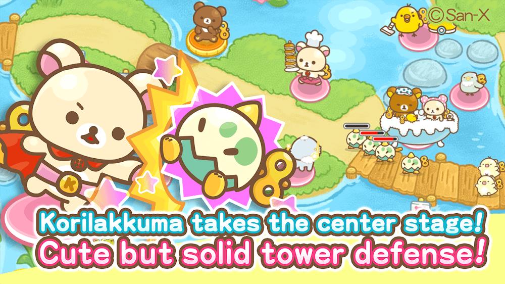 Korilakkuma Tower Defense Zrzut ekranu 1