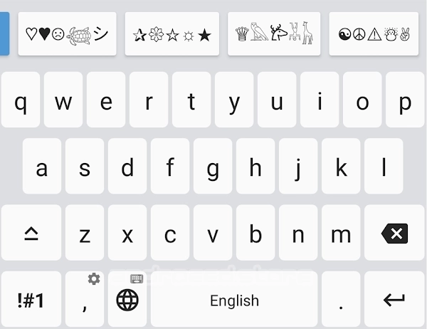 Fonts - Teclado para Letras Captura de tela 3