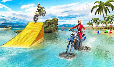 Water Surfer Racing In Moto Screenshot 2