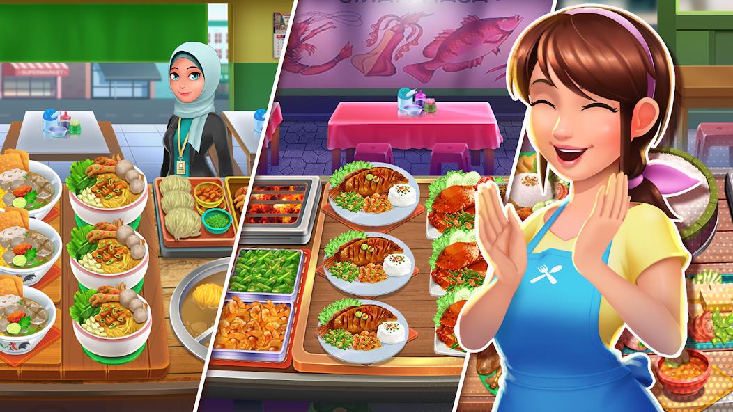 Schermata Selera Nusantara: Chef Story Mod 2