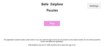 Belle Delphine Puzzles应用截图第0张