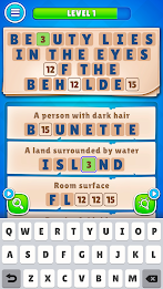 Acrostic Words: Crossword Game Ekran Görüntüsü 2