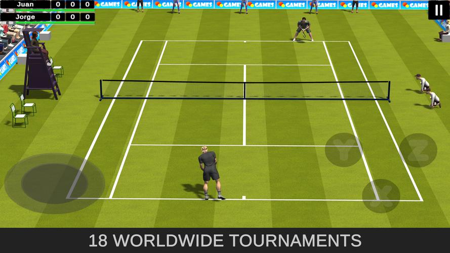 Tennis Slice: World Tour Ảnh chụp màn hình 0