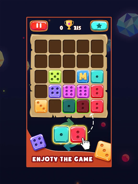 Dominoes Merge : Block Puzzle Captura de pantalla 3
