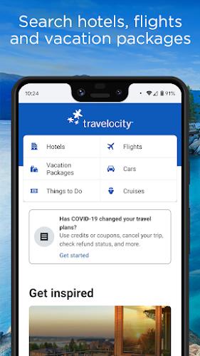Travelocity Hotels & Flights Captura de tela 0