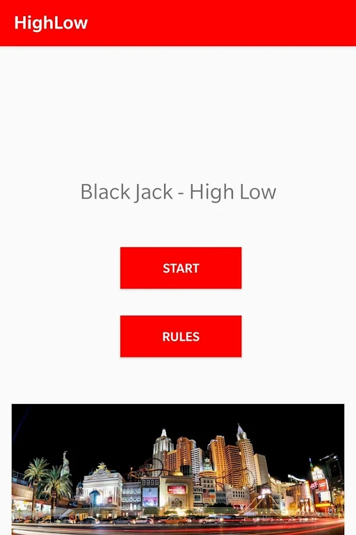 HighLow - BlackJack Скриншот 2