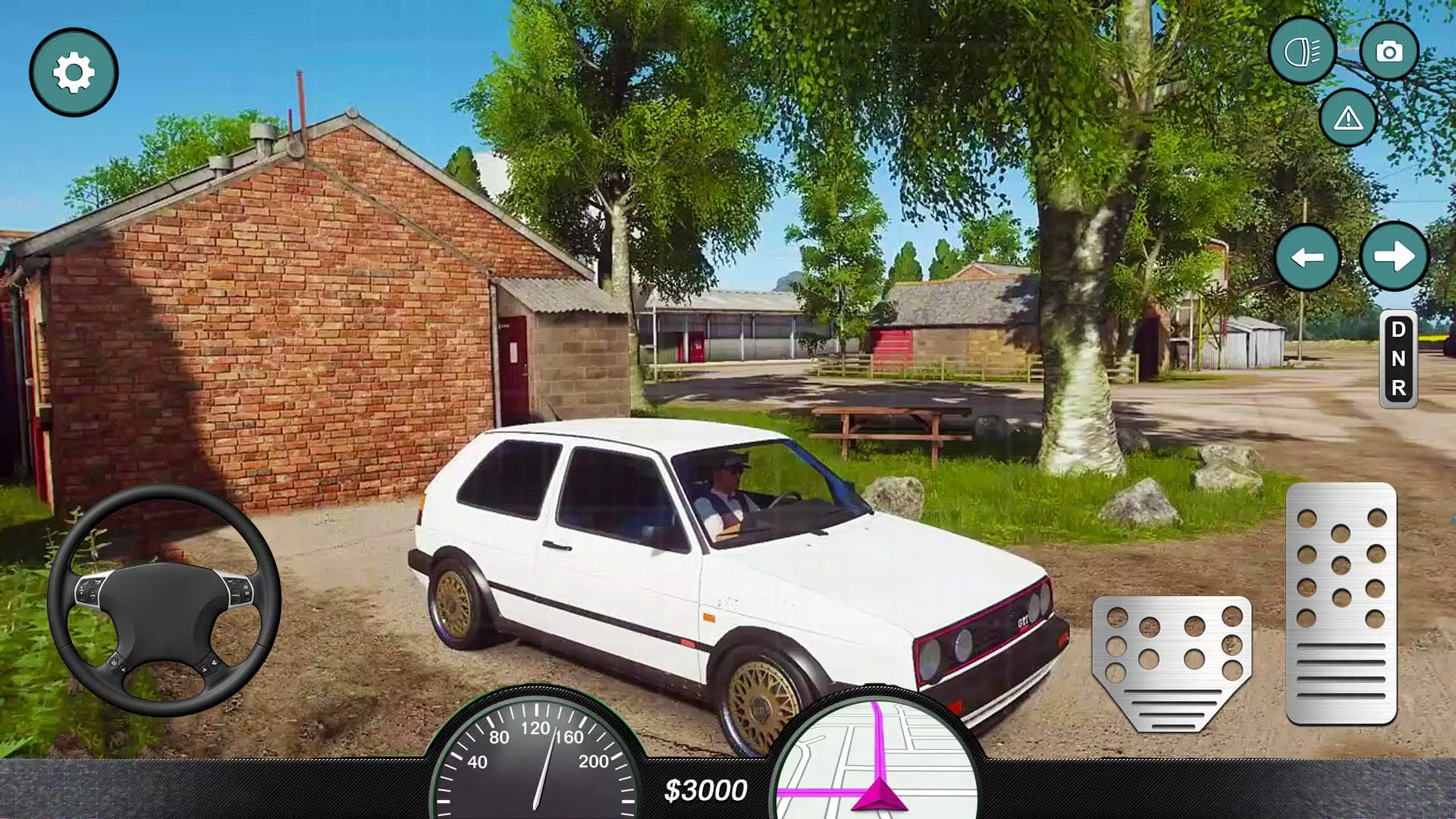 Euro Car Simulator Driving 2 ภาพหน้าจอ 1