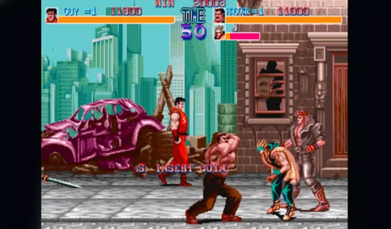 Final fight arcade game 1989 Screenshot 0