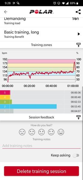 Polar Flow Schermafbeelding 0