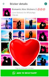 Romantic Stickers for WhatsApp ภาพหน้าจอ 2