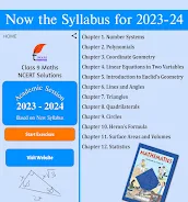 Class 9 Maths Solution 2023-24 Zrzut ekranu 0