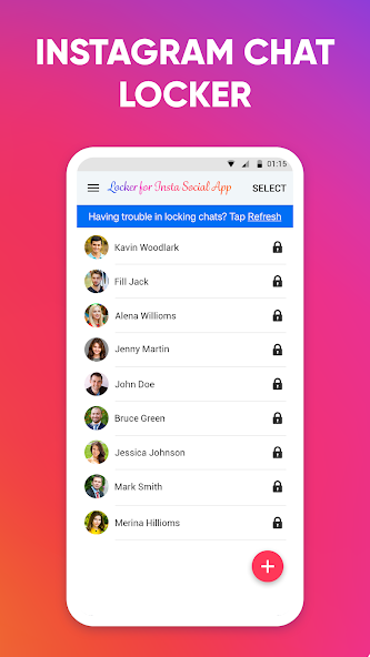 Locker for Insta Social App Mod Ekran Görüntüsü 0