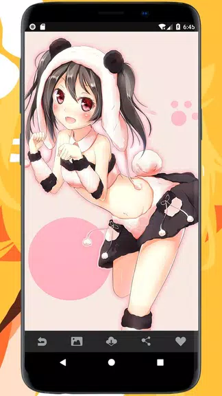 Schermata Beauty Anime Girls Wallpapers 1
