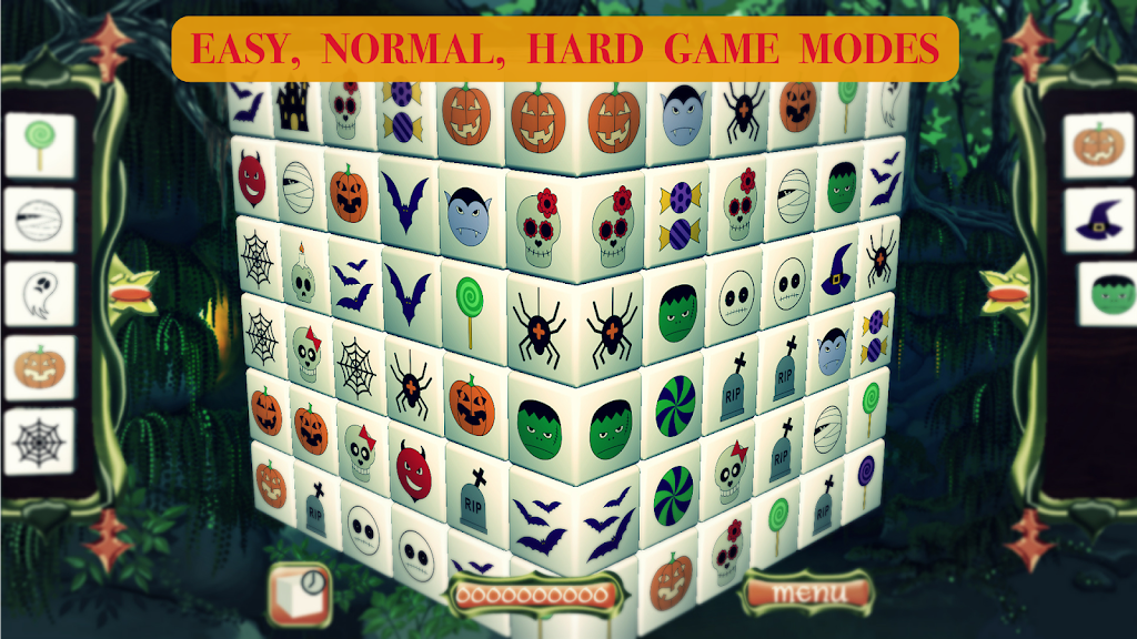 Fairy Mahjong Halloween Captura de pantalla 3