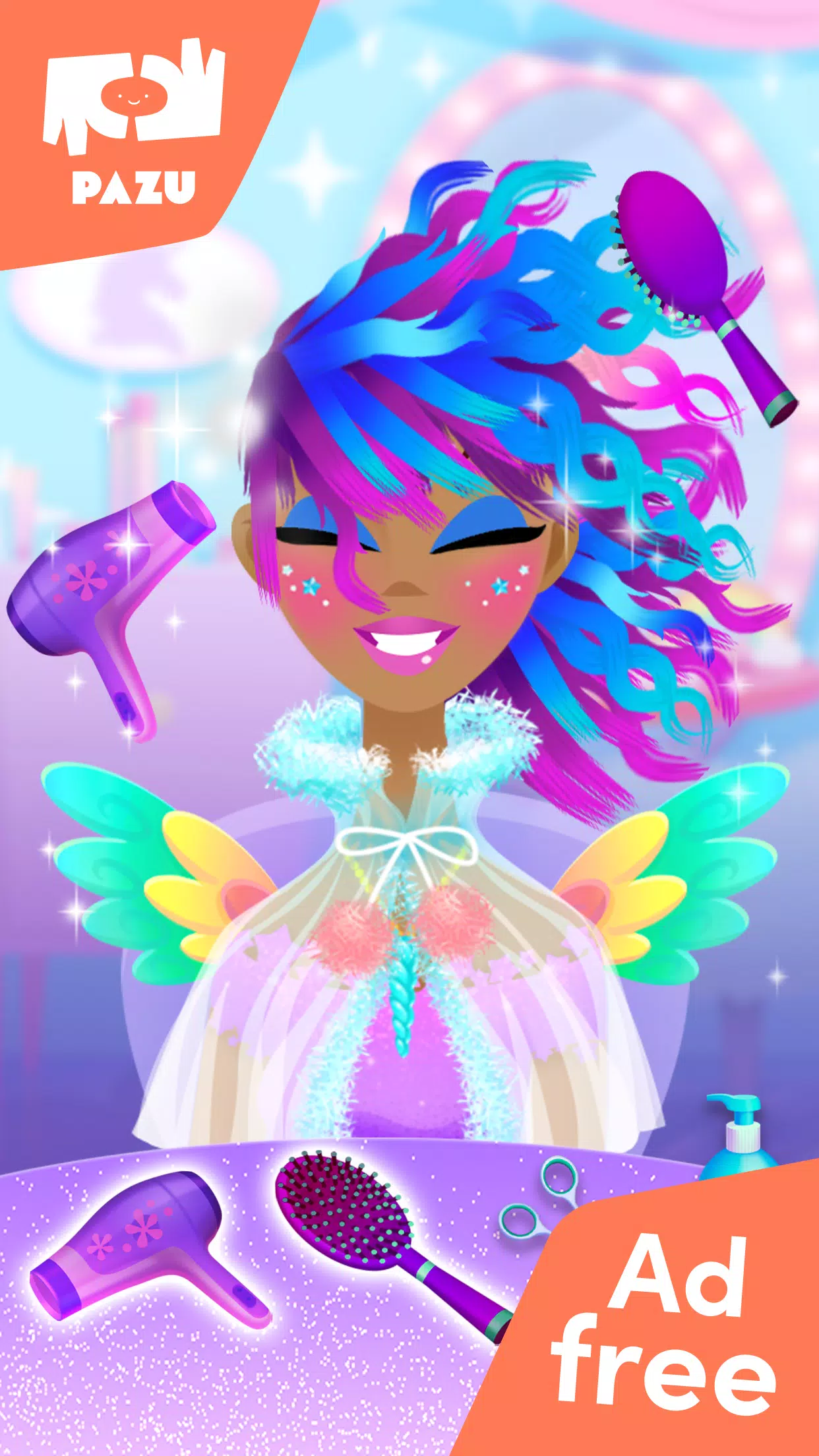 Girls Hair Salon Unicorn Screenshot 1