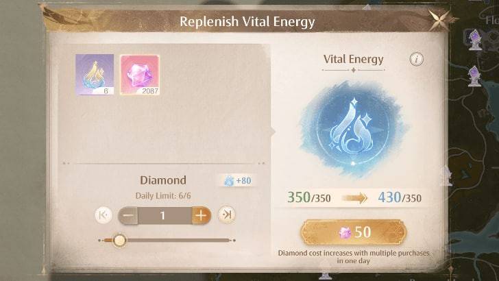 Energia vitale nell'infinito Nikki