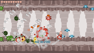 Cave Blast: Jetpack Shooter Zrzut ekranu 1